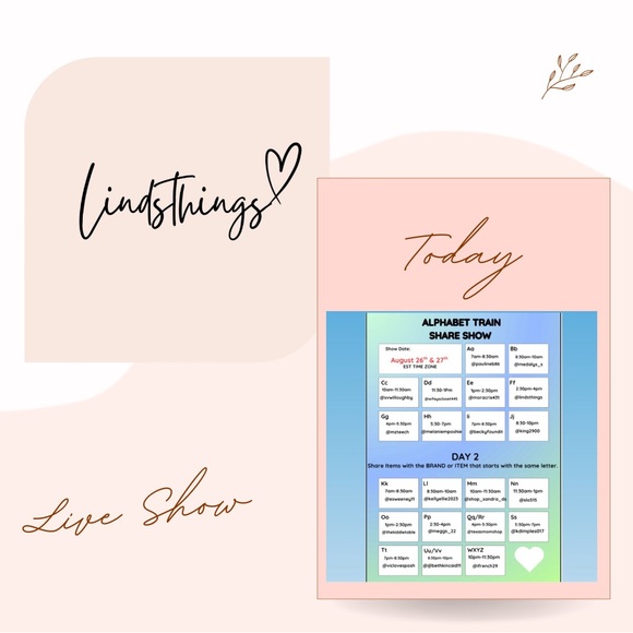 🎥 LINDSTHINGS IS LIVE ⏰ 8 PT/10 CST/11 EST AM 📅 SUN•TUES•WEDS•THURS ✨ COME JOIN - Picture 12 of 12